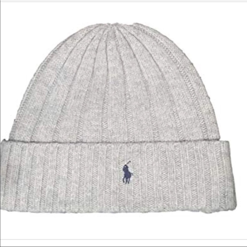 NWOT Men’s Gray + Navy Winter Hat